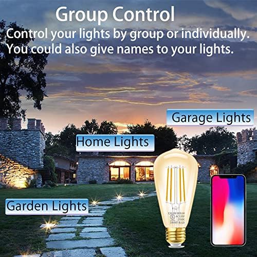 Smart sijalica LED zatamnjivanje nije potrebno čvorište, aplikacija i glasovna kontrola kompatibilni sa