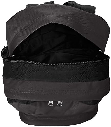 Everest dvostruki ruksak za glavnu pretincu, crna, jedna veličina