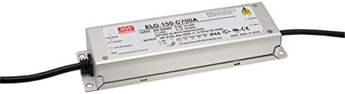 MW znači Well ELG-150-C2100A 72V 2100mA 151,2W Jednokrevetna izlazna prebacivanje LED napajanje sa PFC-om