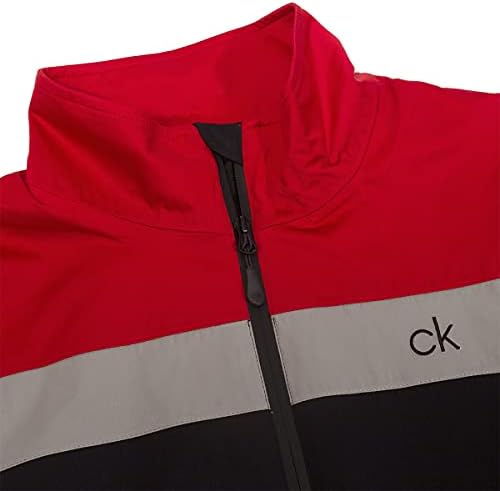 Calvin Klein Muška jakna za boju - crna / crvena - s