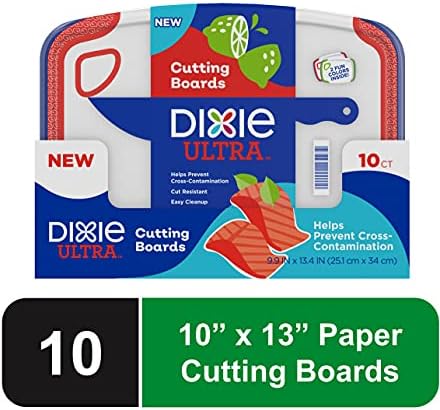 Dixie Ultra ploče za sečenje papira za jednokratnu upotrebu, 10-brojanje 10 x 13 velike ploče za pripremu