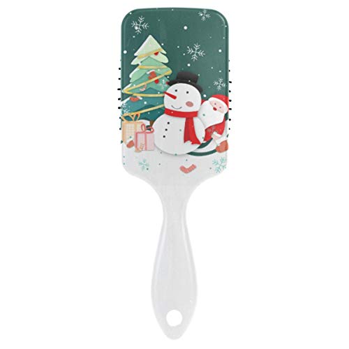Vipsk Zračna četkica za kosu, plastična šarena Djed Mraz sa slatkim snježnim čovekom, prikladna dobra masaža