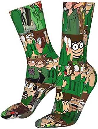 Pankooclub Anime Manga Eddsworld Socks Casual Duljina Čarape Apsorpci znoji Držite tople sportske čarape