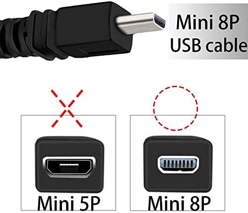 BRST USB punjač za baterije PC kabl za sinhronizaciju podataka za Sony CyberShot DSC - W730 s W730B