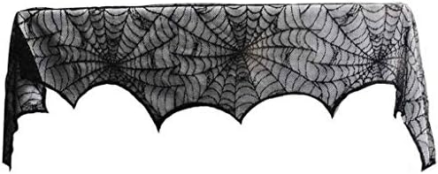 Shitou Halloween dekoracije Halloween Bats Black Lace Festival kamin Mantle Decor