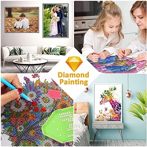 Dijamantni setovi za odrasle / djecu 5d DIY Diamond Art Boint s potpuno okrugla Diamond Art White Wolf Diamond