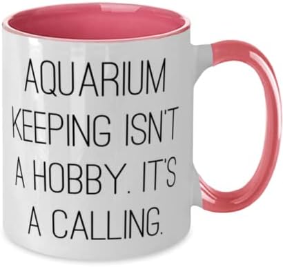 Otmjeni pokloni za čuvanje akvarija, čuvanje akvarija nije hobi. To je poziv, za višekratnu upotrebu rođendan