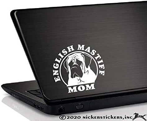 Engleski mastif mama | Naljepnica naljepnica vinilnog prozora nickerickers®