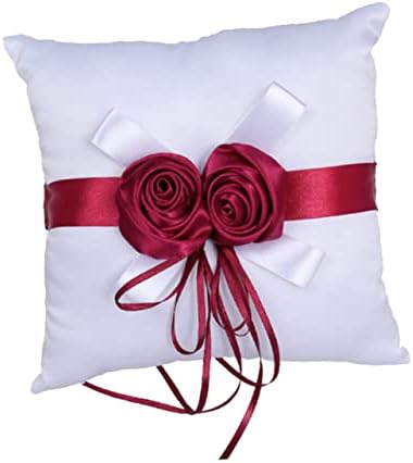 Abaodam prijedlog prsten bijeli dekorativni jastuci za krevet Kvadratni jastuk rustikalni prsten jastuk