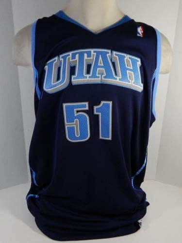 2004-05 Utah Jazz Aleksander Radojevic 51 Igra Polovni navali dres DP13831 - NBA igra koja se koristi
