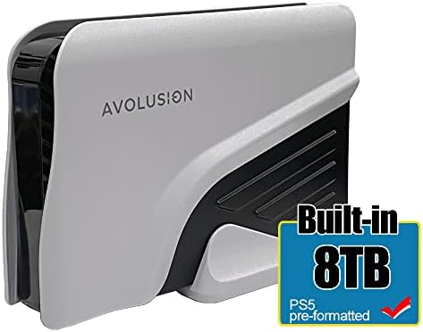 Avolusion PRO-Z 8TB USB 3.0 eksterni hard disk za igre za PS5 / PS4 game Console - 2 godine garancije