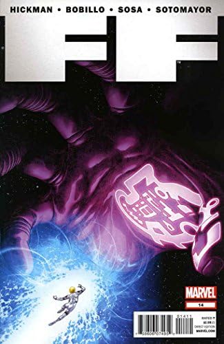 FF # 14 VF ; Marvel comic book / Hickman Fantastic Four