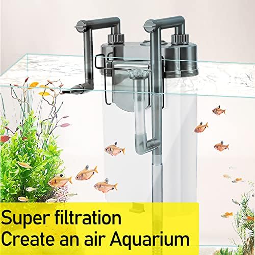 CANVUNTHY Aquarium visi na filteru - Power vodopad Suspension pumpa za kiseonik - potopni viseći aktivni