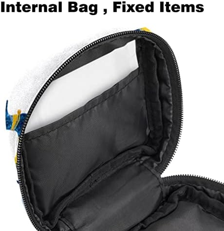 Oryuekan sanitarne torba za savrće, menstrualni kup torbice Prijenosni sanitarni jastučići za skladištenje