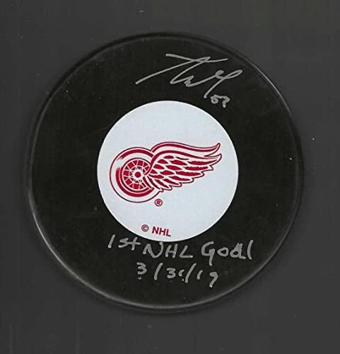 Taro Hirose potpisan & upisan 1. NHL cilj Detroit Red Wings Pak-potpisanim NHL Pak