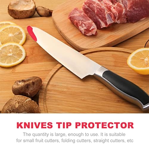 Tofficu Tile Tools Knife Guard 30kom Knife Guards& rukavi fleksibilni vrh kraj kape noževi Savjeti gegovi