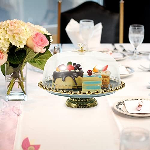Cupcake Cabilock Torta za višekratnu tortu sa kupolom: Višenamjenski pladanj za posluživanje i tanjir za