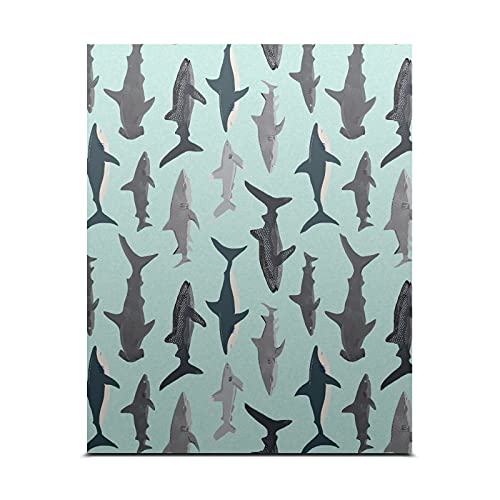 Dizajn kućišta za glavu zvanično licenciran Andrea Lauren Design Sharks Art Mix Vinilna naljepnica za igranje