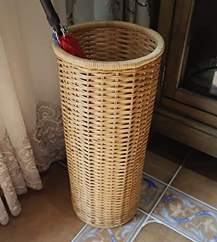 Generički jednostavan ručnik, kišobran, kišobran, kišobran od čistog prirodnog bambusa i ratana, multifunkcionalne