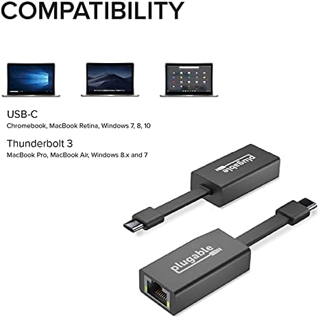 Uključiv USB C paket adaptera sa USB C do Ethernet, HDMI, DisplayPort i VGA uključeni, Thunderbolt 3 adaptere