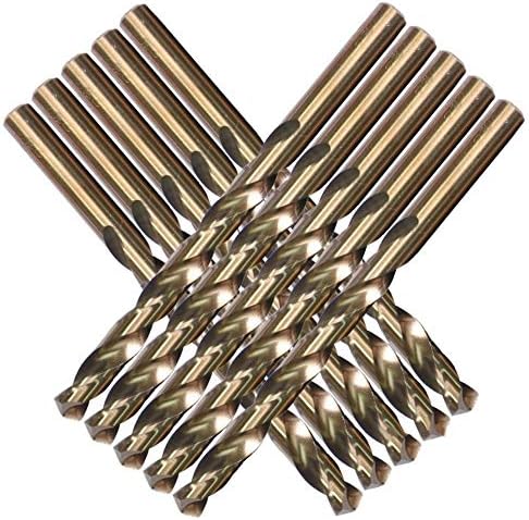 XMEIFEI dijelovi set burgija Alati M35 set burgija za kobalt, HSS-Co Set burgija 1,0-10mm, za bušenje na