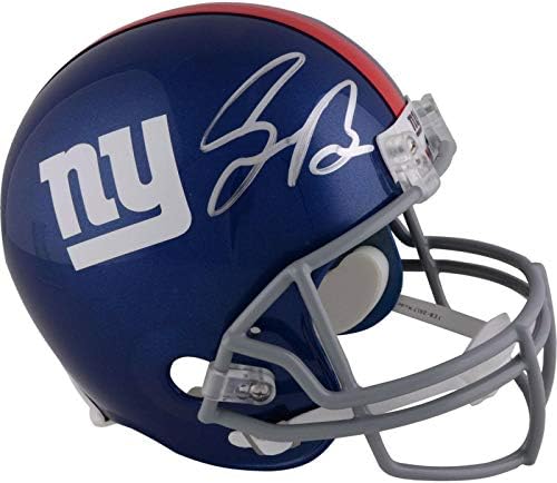 Saquon Barkley potpisao NY Giants FS autogram za kacigu ROY Panini Steiner NFL kacige sa COA autogramom