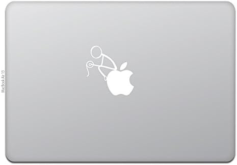 Ljubazna trgovina MacBook Air / Pro MacBook 9.7 iPad Pro iPad Air 2 iPad naljepnice za toalet MAN bijeli