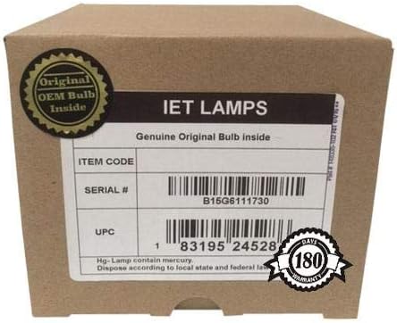 IET žarulje - originalna originalna zamjenska sijalica / lampa sa OEM kućištem za Epson Powerlite kućni
