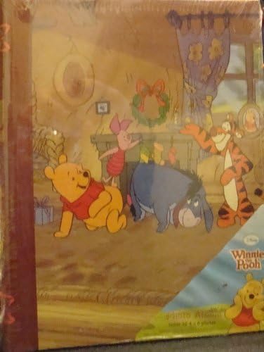 Disney Winnie The Pooh Tiger, & prase Božić praznika Foto Album oko kamina