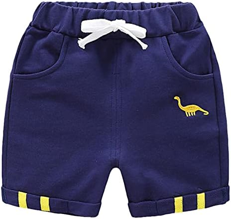 Aiihoo Kids Boys Ljeto Plažni kratke hlače Atletska pamučna dna Sportske vježbe hlače