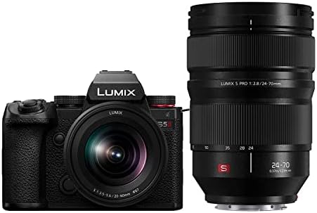 Panasonic LUMIX S5ii kamera bez ogledala sa izmjenjivim objektivom LUMIX S Pro 24-70mm F2.8 L-Mount