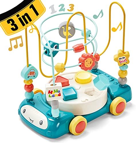 Igračke za bebe 6 do 12 mjeseci Glazbeni lavirintni oblik sortiram Glazbene igračke za bebe 12-18 mjeseci, pokloni za 1 godinu Dječji pokloni Djevojka igračka, novorođenčad Toddler Igračke za dvije godine dječaka za 2 godine dječaka