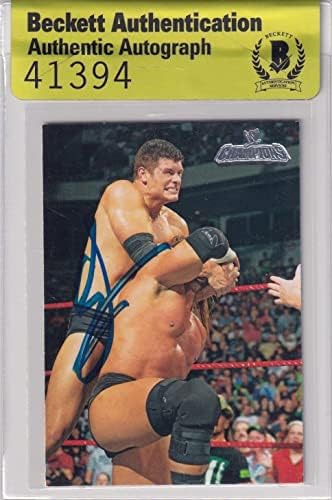 Cody Rodos potpisao je 2011. TEPPS WWE CHAMPIONS 82 BAS COA AEW ROH Autograph - autogramirane hrvačke