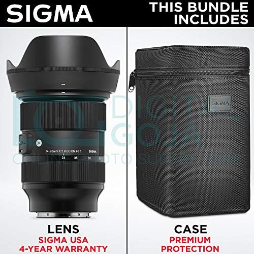 Sigma 24-70mm f/2.8 DG Dn Art objektiv za Sony e nosač sa Altura Photo Advanced Photo And Travel Bundle