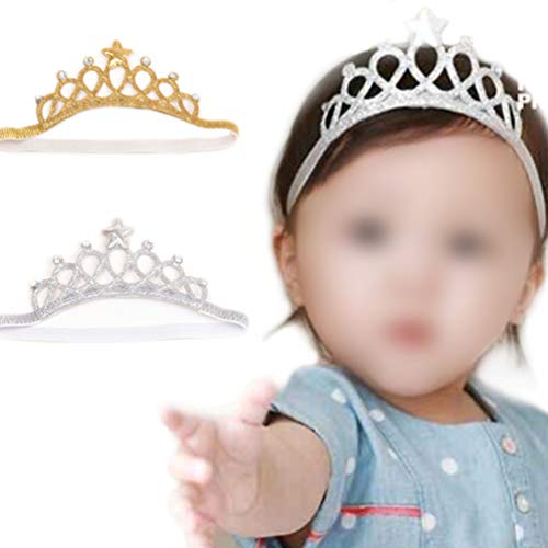 Baby Girl Crown Tiara Traka Za Glavu Glava Wrap Hair Band Pokrivala Za Glavu Rođendanski Poklon Princeza