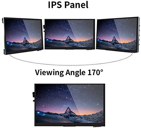 Ingcool 7-inčni kapacitivni ekran osetljiv na dodir IPS ekran 1024x600 rezolucija 7 HDMI LCD modul za Raspberry