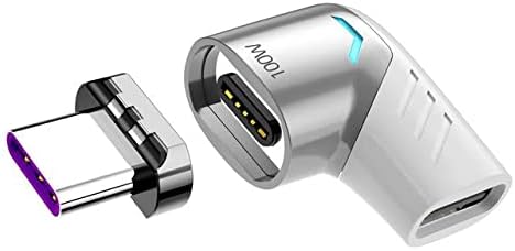 Boxwave adapter za Blu View 3 - MagnetoSnap PD kutni adapter, magnetski PD kut punjenje uređaja za punjenje