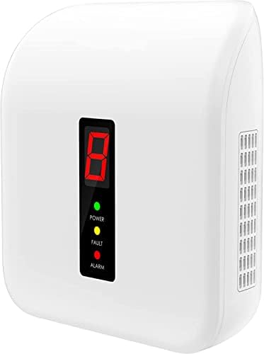 Propan / prirodni detektor plina, alarm za kućni plin, monitor zapaljivih nivoa plina: metan, butan, lpg, lng; LED prikazuje koncentracije, sigurnost curenja, sprečava opasnosti od požara / eksplozije; Uključuje e-knjigu