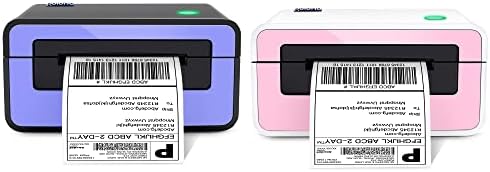 POLONO štampač naljepnica za otpremu, 4x6 štampač termalnih naljepnica za otpremu paketa Pink Label Printer-150mm