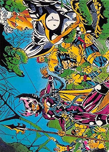 1991 Slike Komične slike Marvel X-Men Nonsport standardna trgovačka kartica br. 61 Mancle