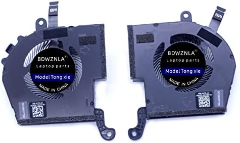 BDWZNLA BDWNLA Replacement CPU and GPU Cooling Fan for DELL Alienware x14 0HD5CJ 0XVCHN ND75C85 2726F1R