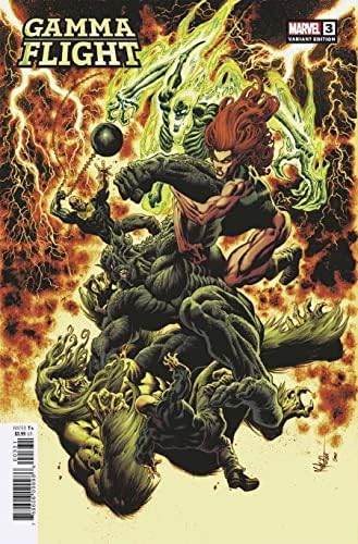 Gamma Flight 3B VF / NM; Marvel comic book / Kyle Hotz varijanta