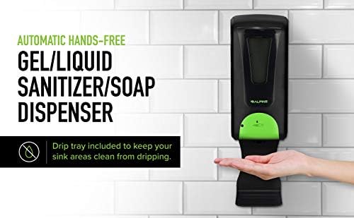 ALPINA Automatski dispenzer za sanitet za sanitet - Dozator sapuna bez pogotka sa kapljicom, hvatač za restoran,