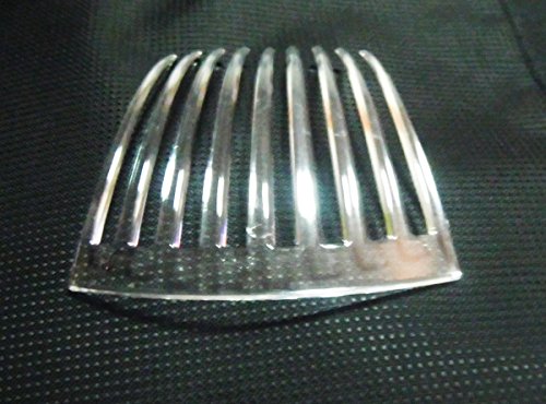 2 kom French Twist Fuch Comb Coler Clear 9 zub IT Deluxe.