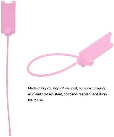 FDIT 100pcs 195mm Praktični kabel za jednokratnu upotrebu Zip veze protiv krađe za samo-zaključavanje za
