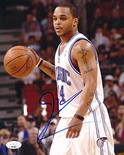 Jameer Nelson Orlando Magic potpisan / autogramiran 8x10 FOTO JSA 161050 - AUTOGREM NBA Photos