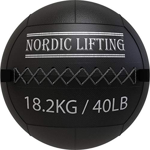Nordic Lifting Slam Ball 15 lb paket sa zidnom loptom 40 lb