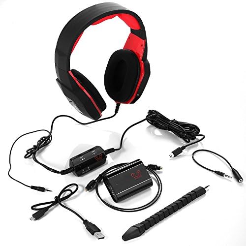 E-MODS Igranjemultifunkcionalne Stereo slušalice od optičkih vlakana sa uklonjivim mikrofonom za poništavanje