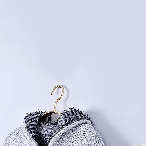 Tomyeus kaput vješalica za vješalicu aluminijumski legura za domaćinstvo odjeće viseće odjeću široko rame