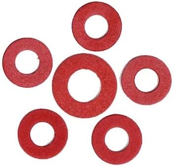 147pcs m11.1 crvene čelične brtve za brtvljenje prstena perilice zapečaćene prstenove izolacije vodootporne